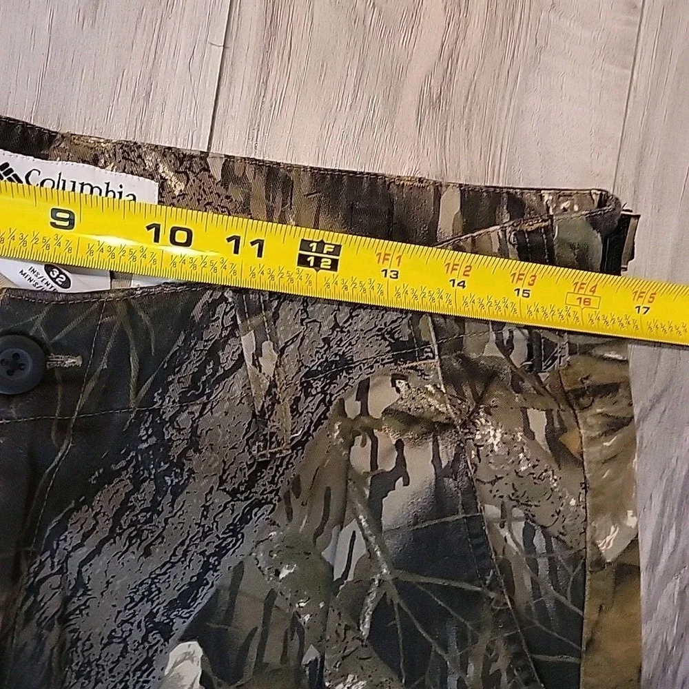Columbia Pants Mens 32x30 Camo Cargo Hunting Outdoor‎ Mossy Oak Camouflage